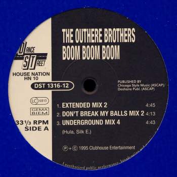 Outhere Brothers - Boom Boom Boom