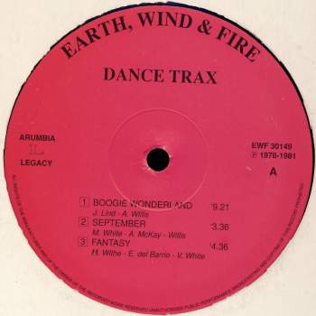 Earth Wind & Fire - Dance Trax
