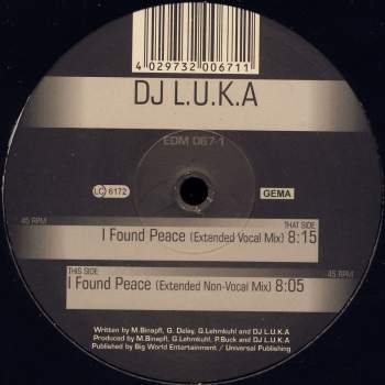DJ LUKA - I Found Peace