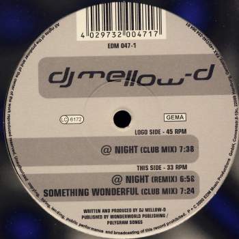 DJ Mellow-D - @ Night