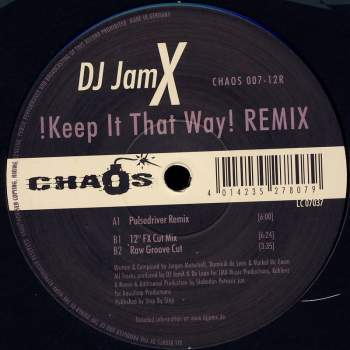 DJ JamX - Keep It That Way Remix