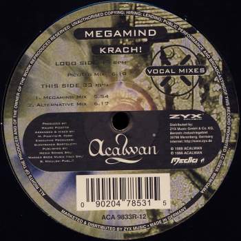 Megamind - Krach Vocal Mixes