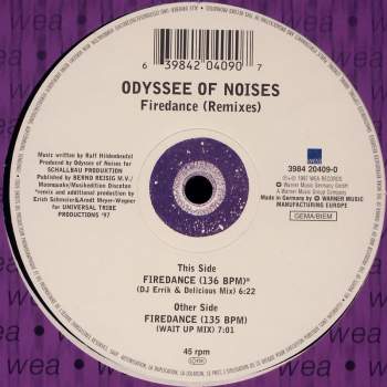 Odyssee Of Noises - Firedance Remixes
