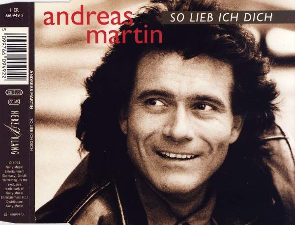 Andreas Martin - So Lieb Ich Dich