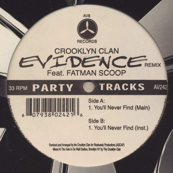 Crooklyn Clan - You'll Never Find (feat. Fatman Scoop) Evidence Remix