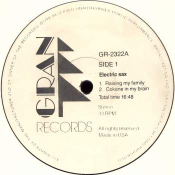 Steve Kekana / Dillinger / Trinita - Electric Sax: Raising My Family / Cokane In My Brain / High Feeling
