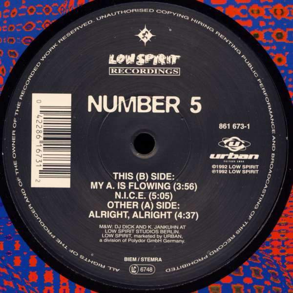 Number 5 - Alright, Alright