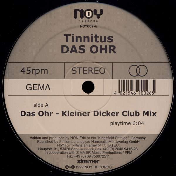 Tinnitus - Das Ohr