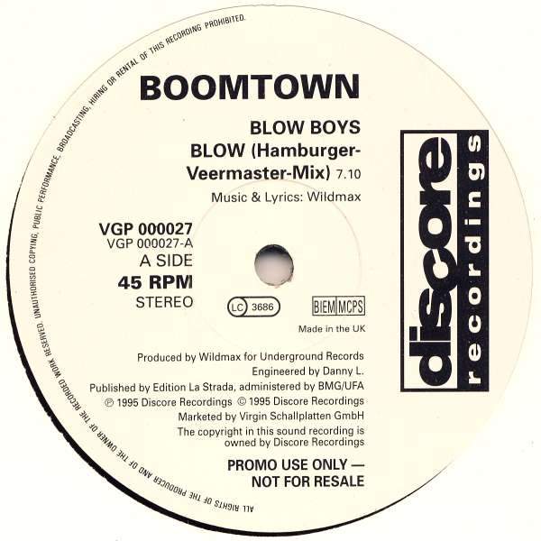 Boomtown - Blow Boys Blow