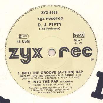 DJ Fifty, The Professor - Into The Groove (A-Thon) Rap