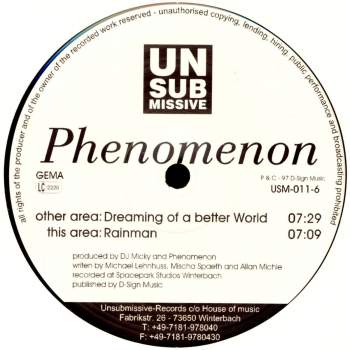 Phenomenon - Dreaming Of A Better World