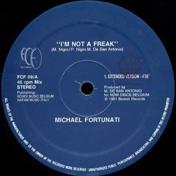 Fortunati, Michael - I'm Not A Freak