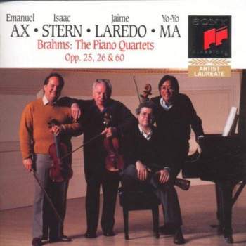 Brahms, Emanuel Ax, Isaac Stern, Jaime Laredo, Yo-Yo Ma - The Piano Quartets, Opp. 25, 26 & 60