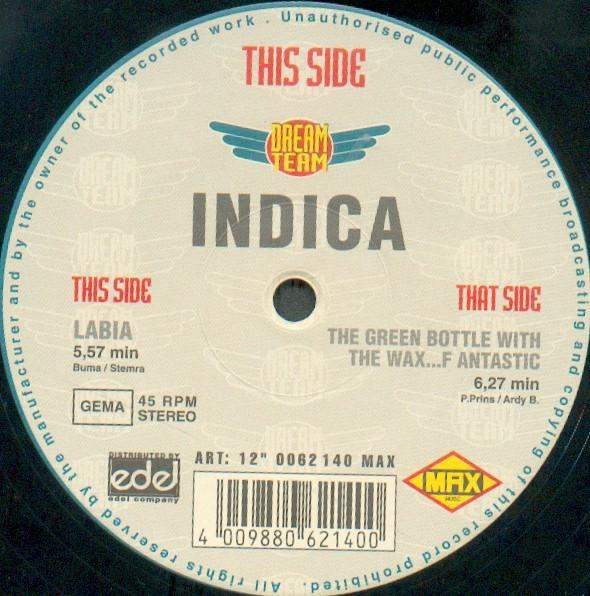 Indica - The Green Bottle With The Wax... Fantastic