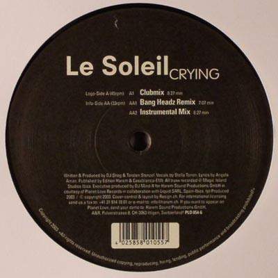 Le Soleil - Crying