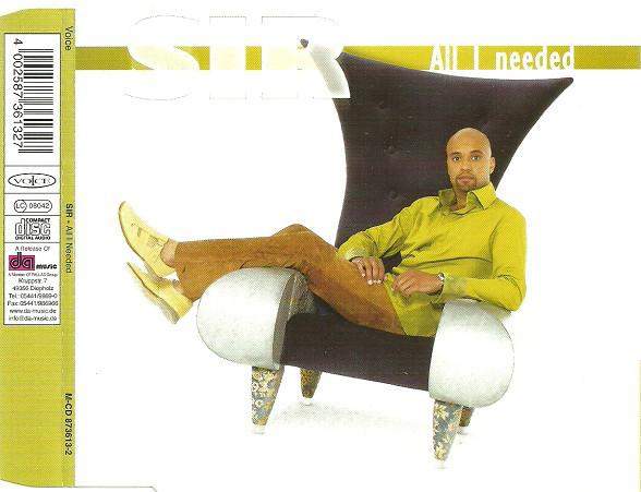 Sir - All I Needed