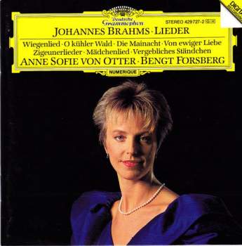 Johannes Brahms - Anne Sofie Von Otter, Bengt Forsberg - Lieder