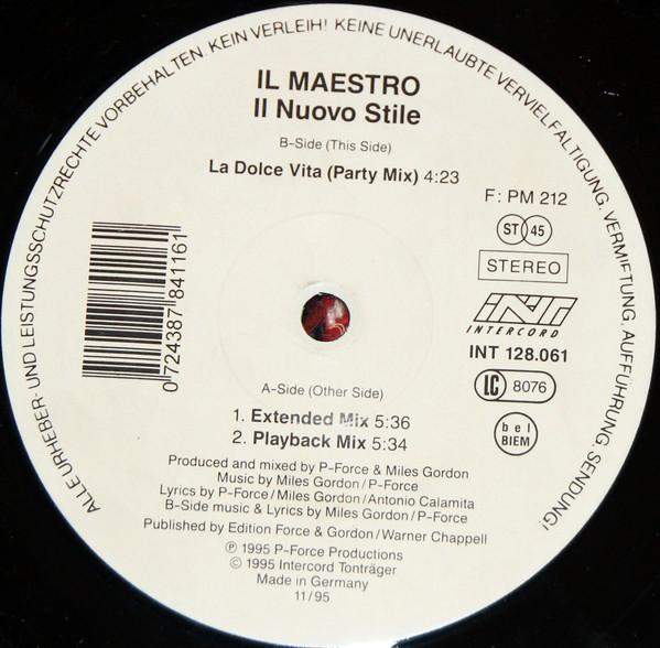 Il Maestro - Il Nuovo Stile